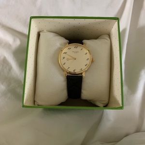 Kate Spade Gold Watch with leather strap